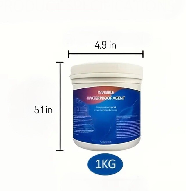 2.2 Lb Invisible Waterproof Agent – Transparent Waterproof Insulating Sealant US