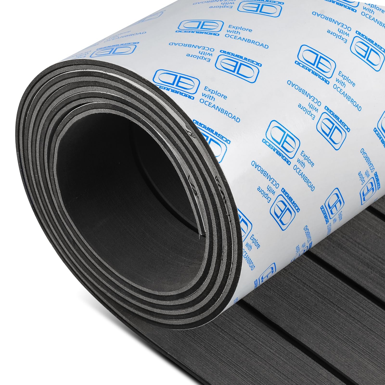 EVA Foam Teak Marine Decking NonSlip Waterproof 6mm Thick Boat Mat Sheet 96×16.