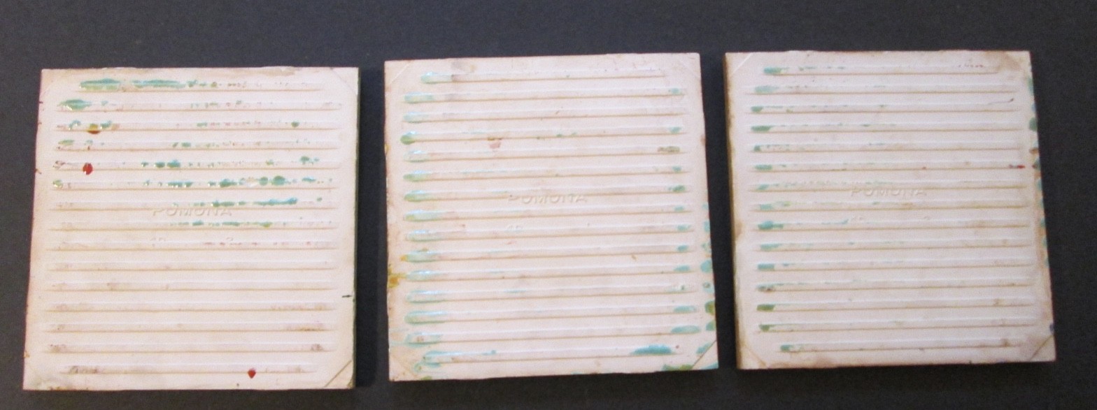 Ceramic Art Tile “BURY MY HEART AT WOUNDED KNEE” Folk Art ~ Hand Painted