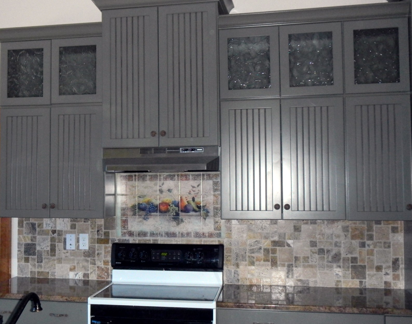 36 x 24 Art Mural Ceramic Grape Backsplash Tile #148
