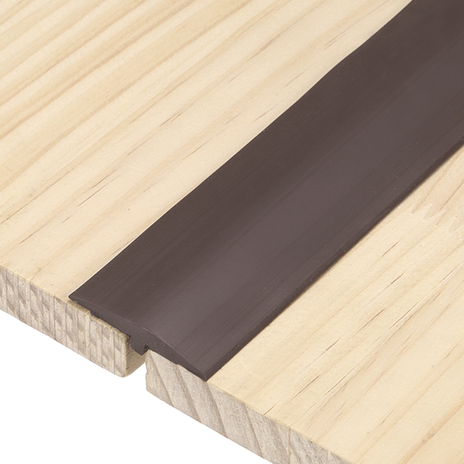 T-Molding Transition Strip 16.4 Ftx1.57″ Flooring Edging Trim Brown
