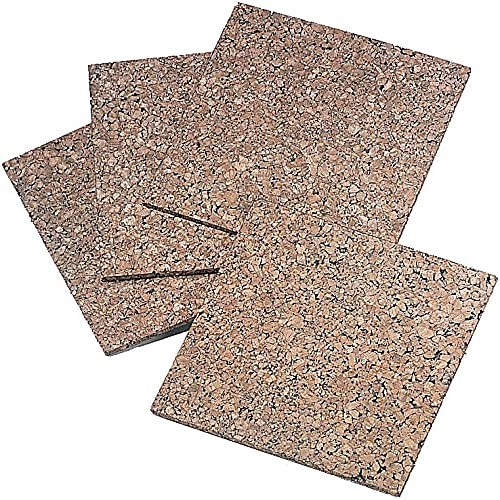 Quartet Cork Tiles, Bulletin Board Panels 12″ x x x 12″, Natural