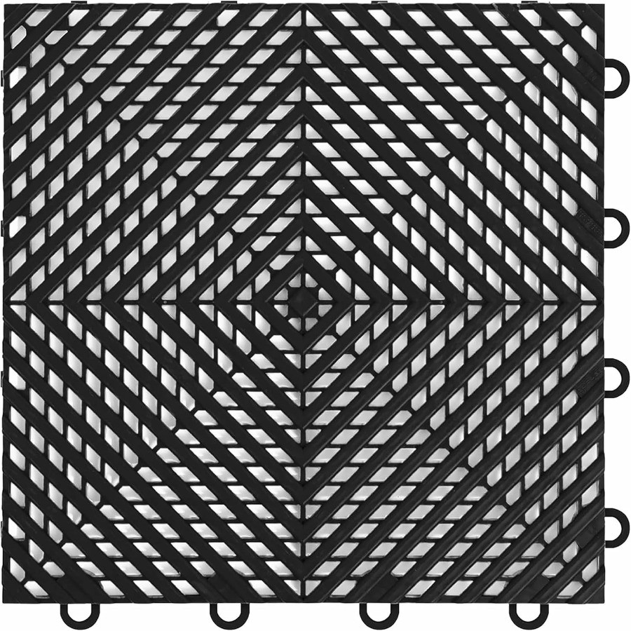 Nitro Tiles Vented by FlooringInc 12″ x 12″ Interlocking Garage Floor Tiles