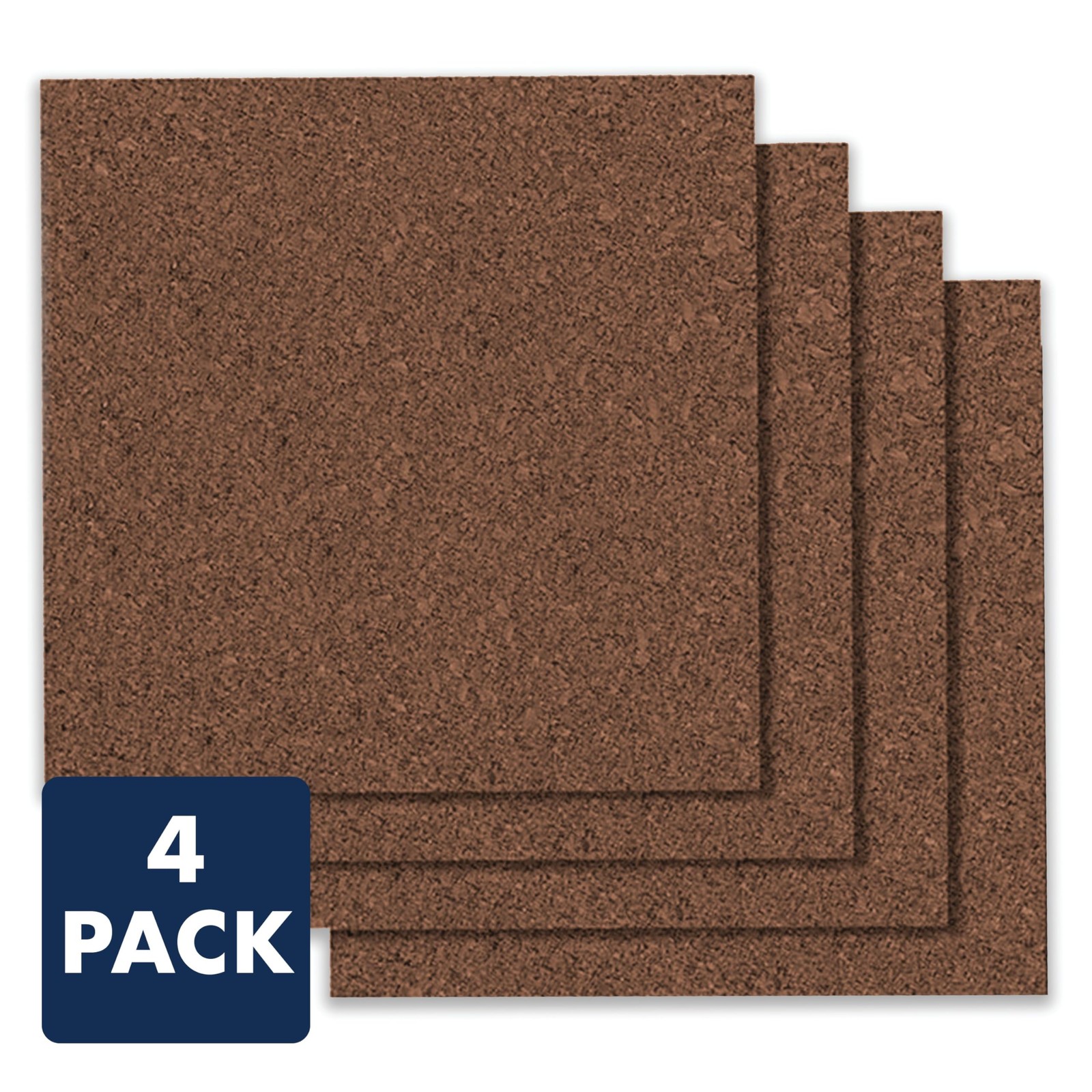 Quartet Cork Tiles, Bulletin Board Panels 12″ x x x 12″, Dark