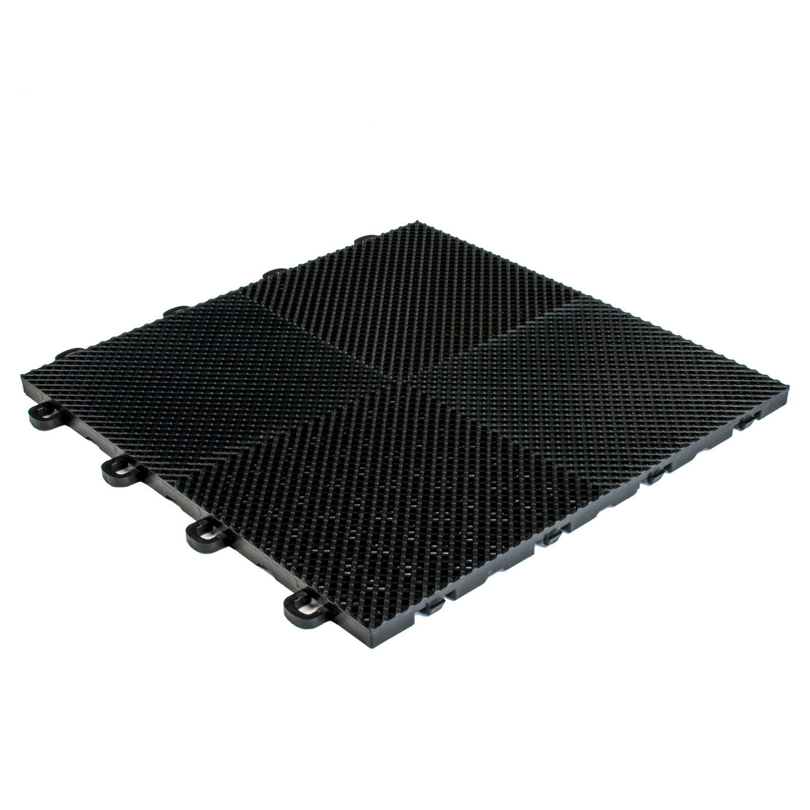 30ft x 25ft Outdoor Basketball Half Court Kit-Lines and Edges Inc-Gray/Black