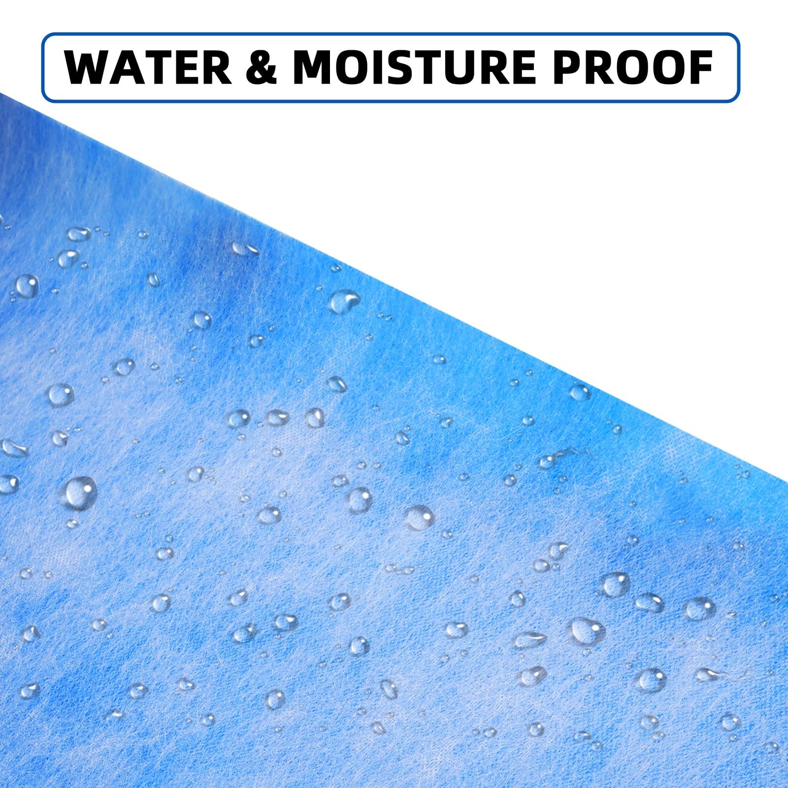 Waterproof Membrane for Shower 3.3 FT x 98.5 FT, x 323 SQ (B)