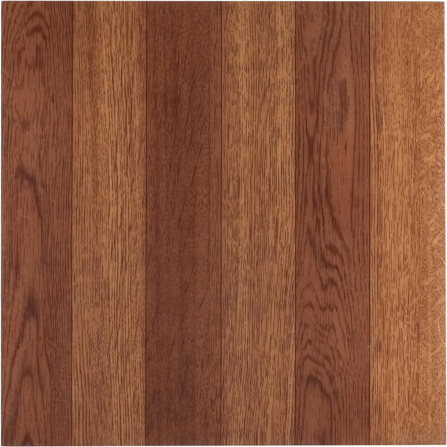 45-PACK Peel & Stick Self Adhesive Vinyl Floor Tiles,12″ x 12″ DIY Flooring, Oak