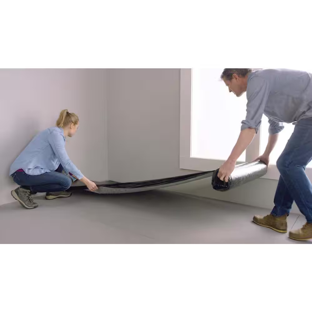 100 Sq. Ft. X 3 Ft. X 33.34 Ft. X 1.4Mm Acoustical Underlayment with Vapor Barri