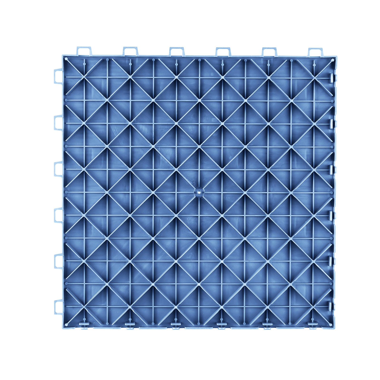 Uimoso Interlocking Garage Floor Tiles 12×12 in, 50-Pack, Blue