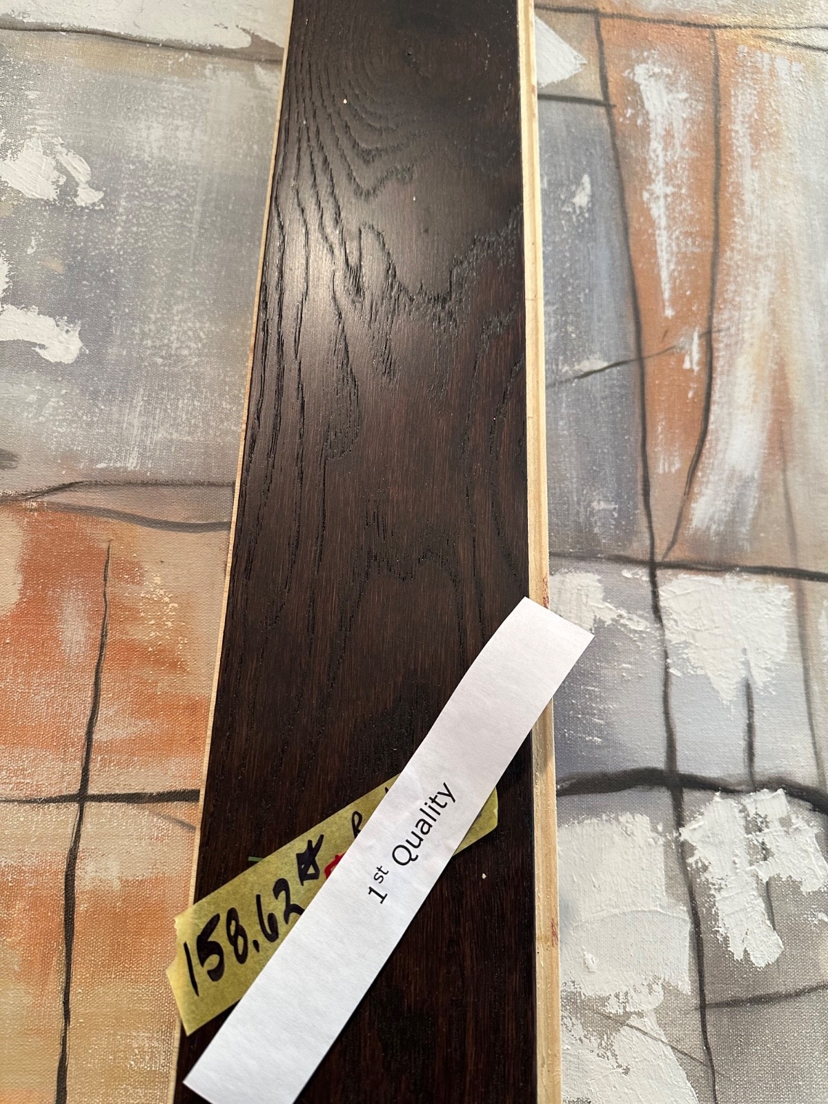 Engineered Hardwood Flooring 158.62 Sq Ft Of Kahrs Oak Carbone