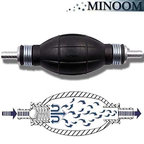 Fuel Pump Hand Primer Bulb – Rubber & Aluminum – Suitable for – Fuel Pump