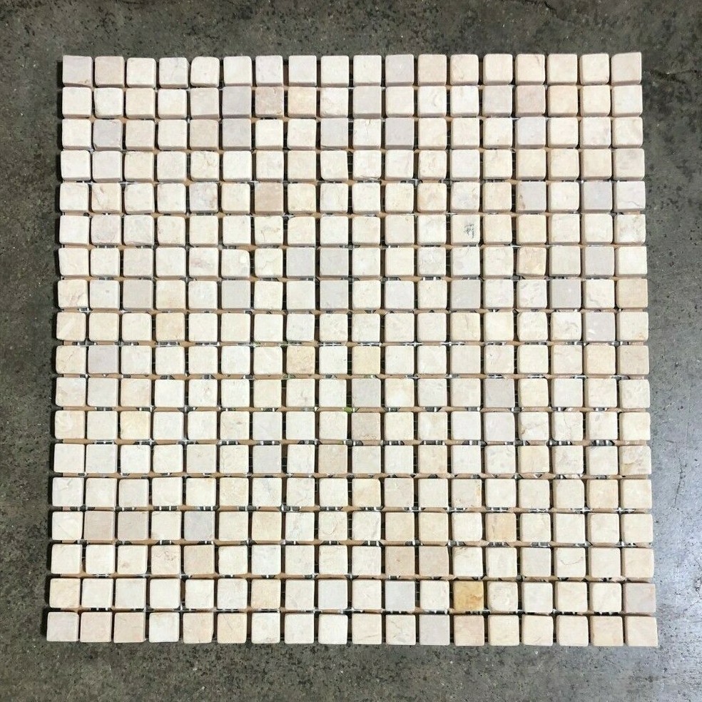 12×12 Tile Mosaic Jerusalem Gold Remodel Stone Backsplash (1 Sheet) T-39