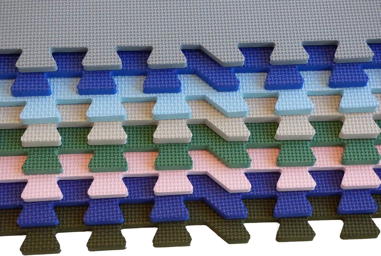 Interlocking Foam Floor Tiles from Square Brands for MMA Foam Play Mat Tile 3/8″