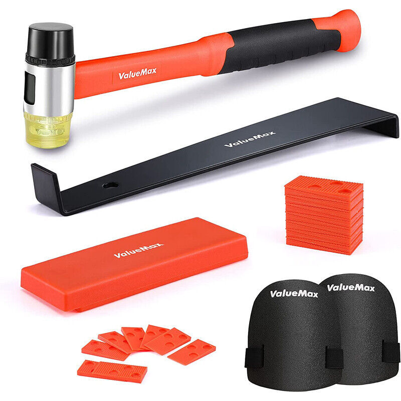 Professional Laminate Wood Flooring Installation Kit Kneepads 100/30 PCS Spacers