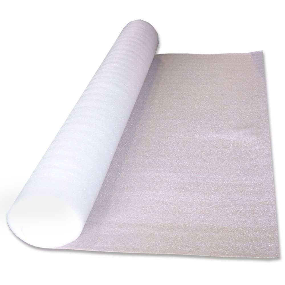PolyFoam Multipurpose Foam Underlayment – 100 sq ft Roll for Laminate & Wood