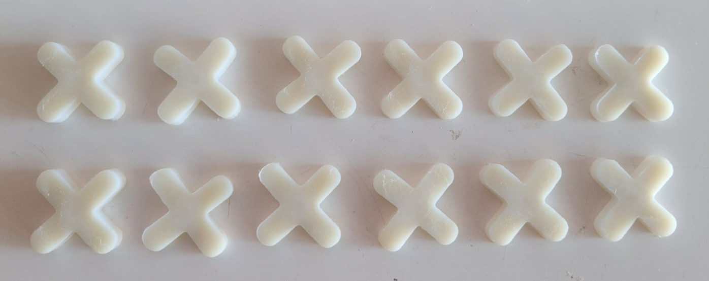 SUPERIOR FEATHERWEIGHT TOOLS CO WHITE SILICONE TILE SPACERS 550 PIECES