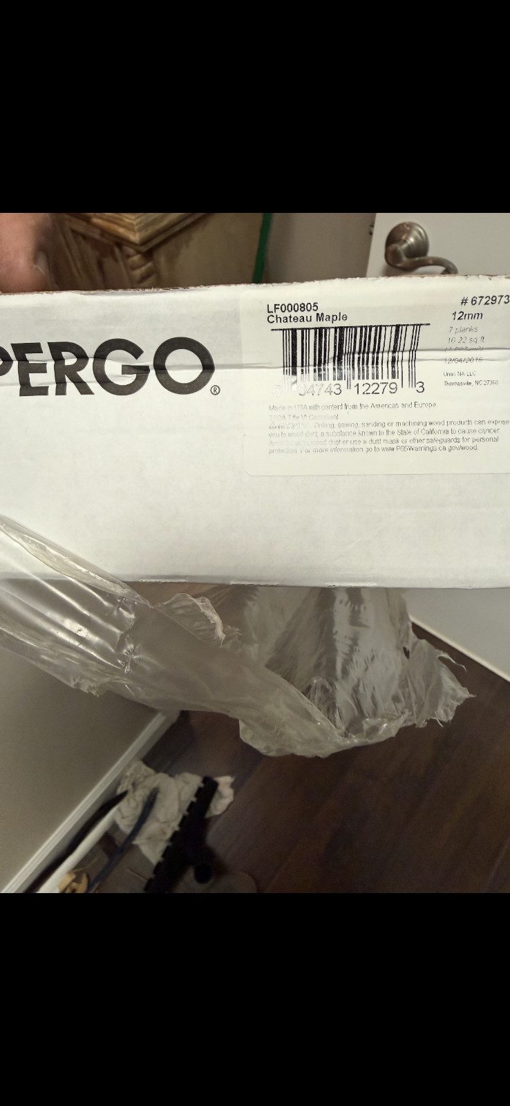 LOOKING TO BUY — Pergo MAX Premier Chateau maple Laminate Wood Flooring