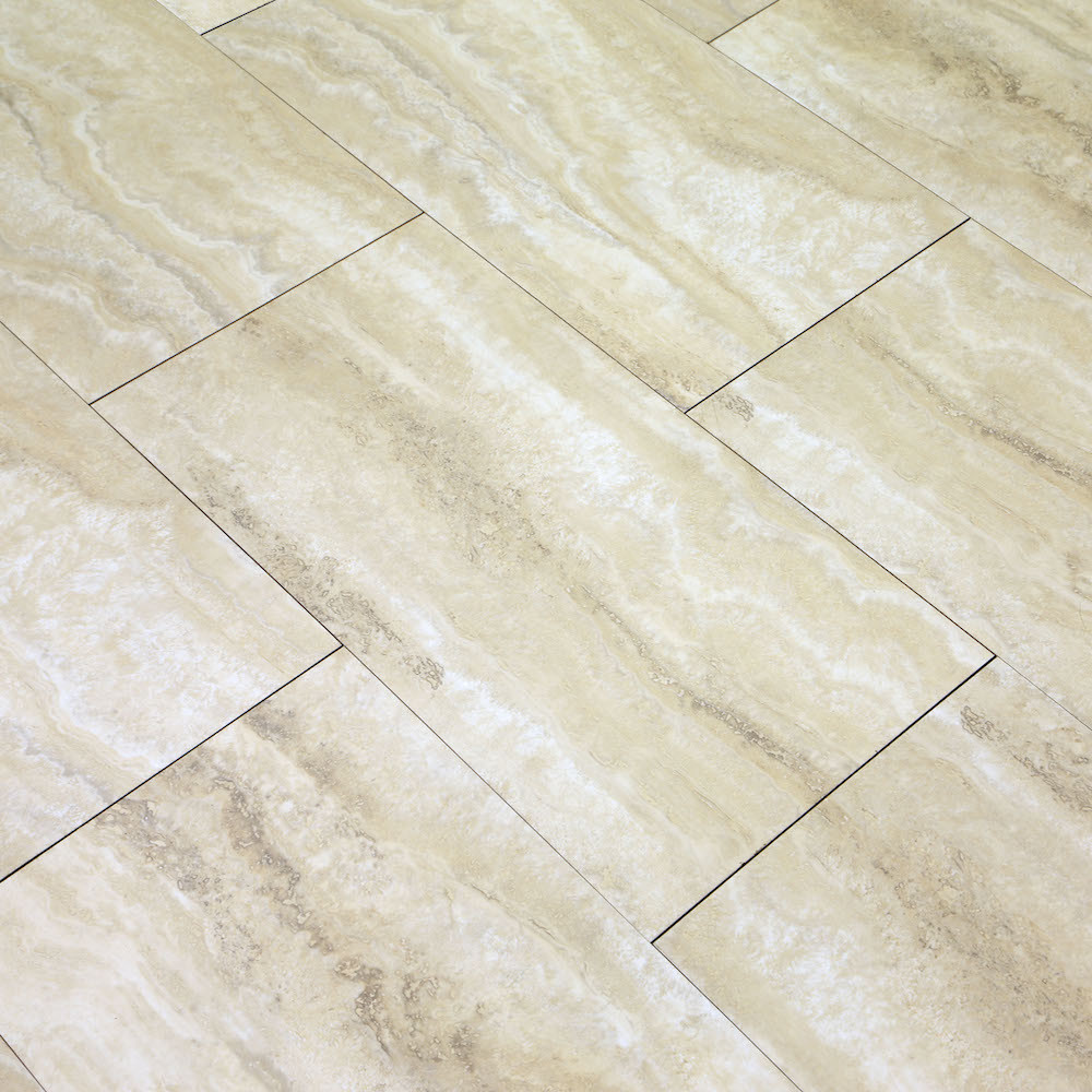 12″x24″ BASEMENT FLOORING DIY SAHARA BEIGE SLATE – 2 SQ.FT per Tile- Made In USA