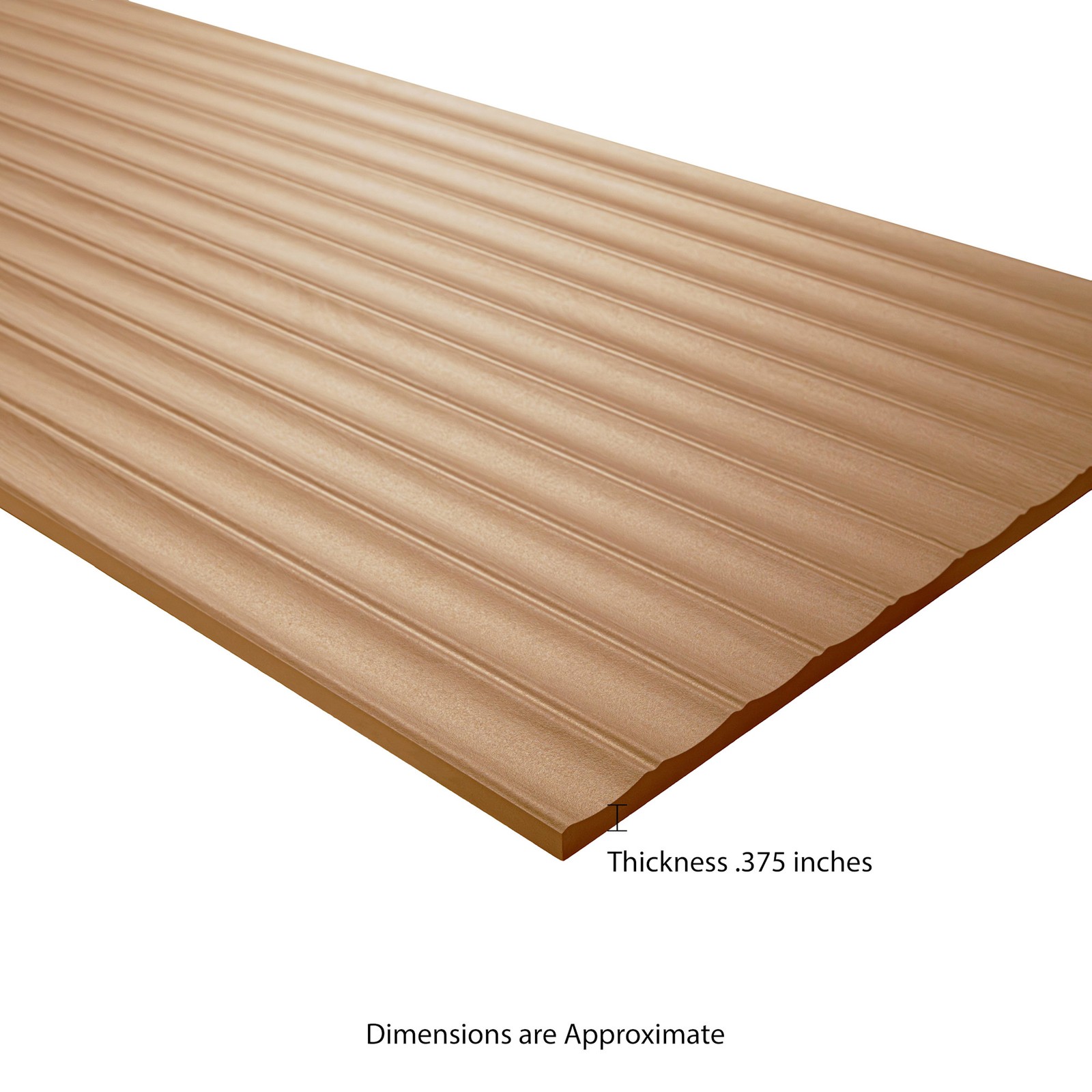 Ackland AKNPTSTR16X48M-PL Striara – 16″ x 47″ Porcelain Linear – Birch