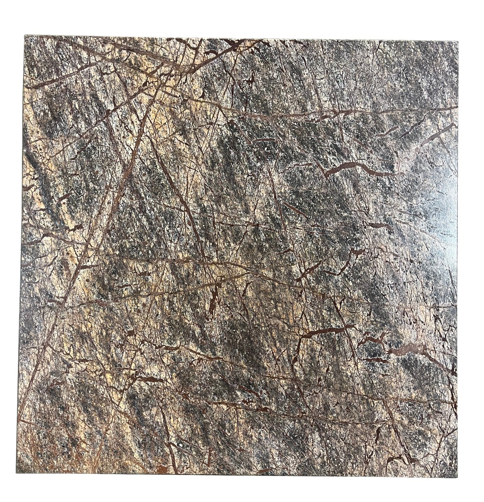 12″ x 12″ Rainforest Polished Tile Natural Stone (10 Square Feet) T-129