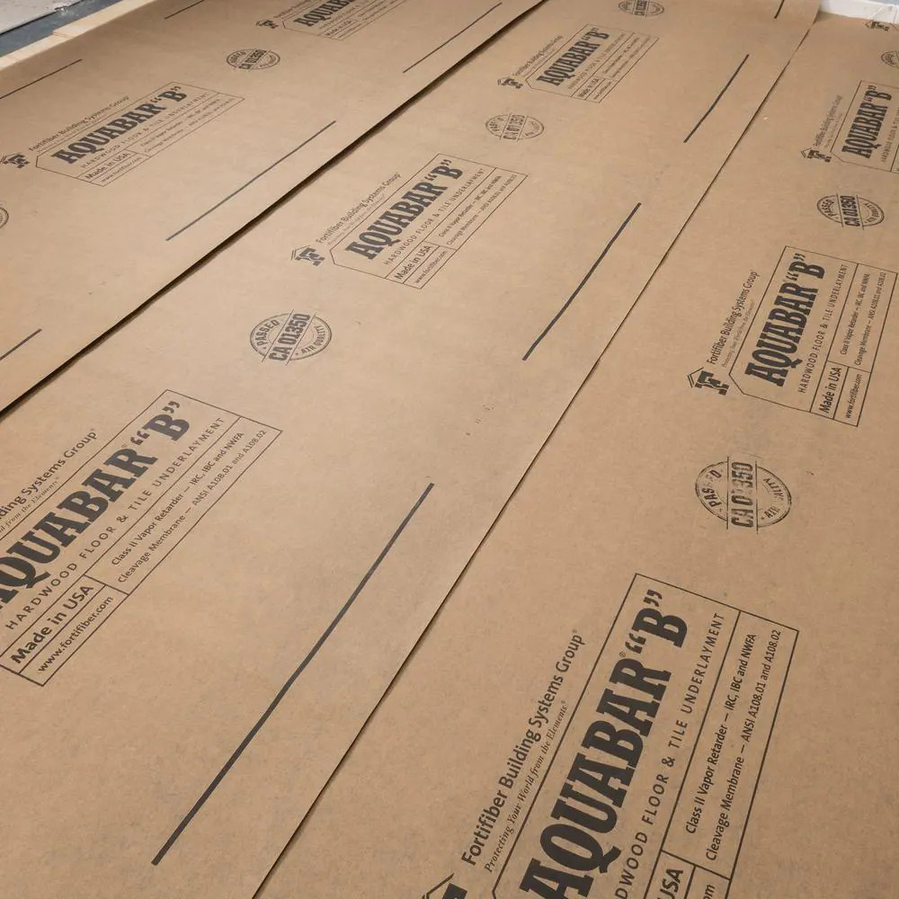 NEW Aquabar B Tile Underlayment Roll 36 in. Wide x 167 ft. Long x 7 mil Thick