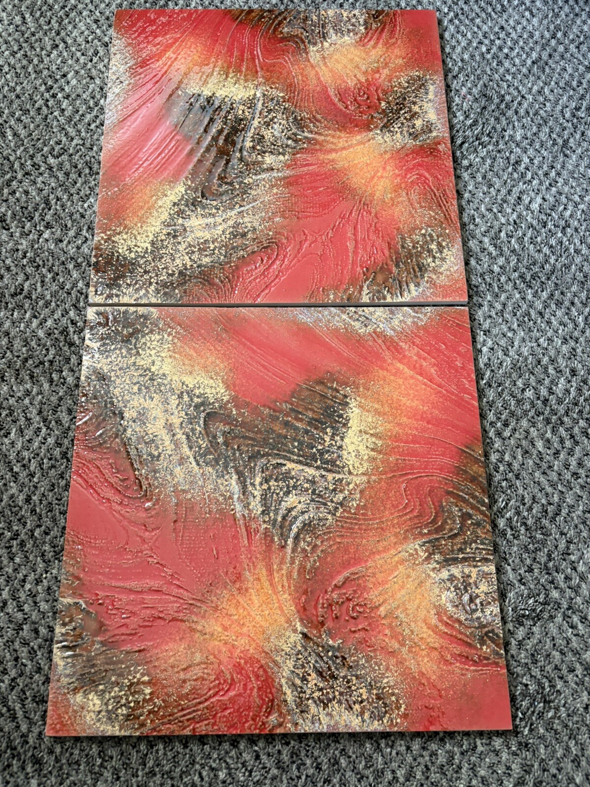 22 Saicis Hi-Tech Gres Made In Italy Tile 18X18 Inch Mid Century Modern Art Deco