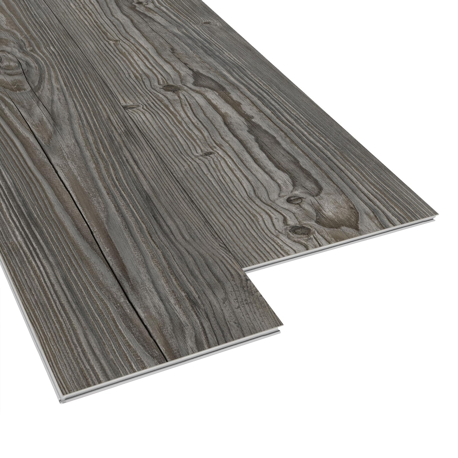 9″ x 48″ x 7mm, 12mil Luxury Vinyl Plank Flooring, Blueberry Pecan Pine Look,…