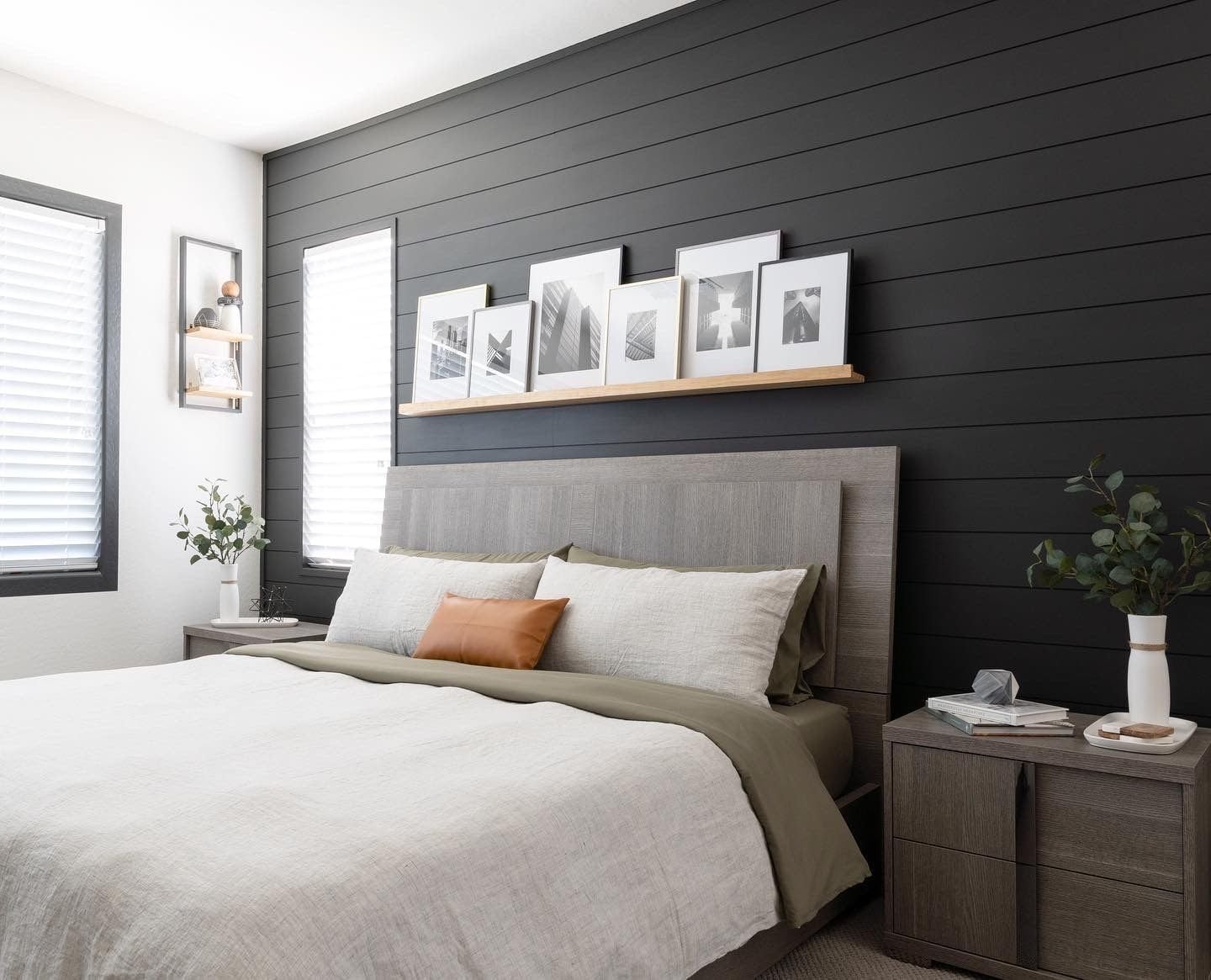Real Wood Wall Planks White Shiplap Boards 5″ Peel & Stick 10 Pieces 12.5 Sq Ft