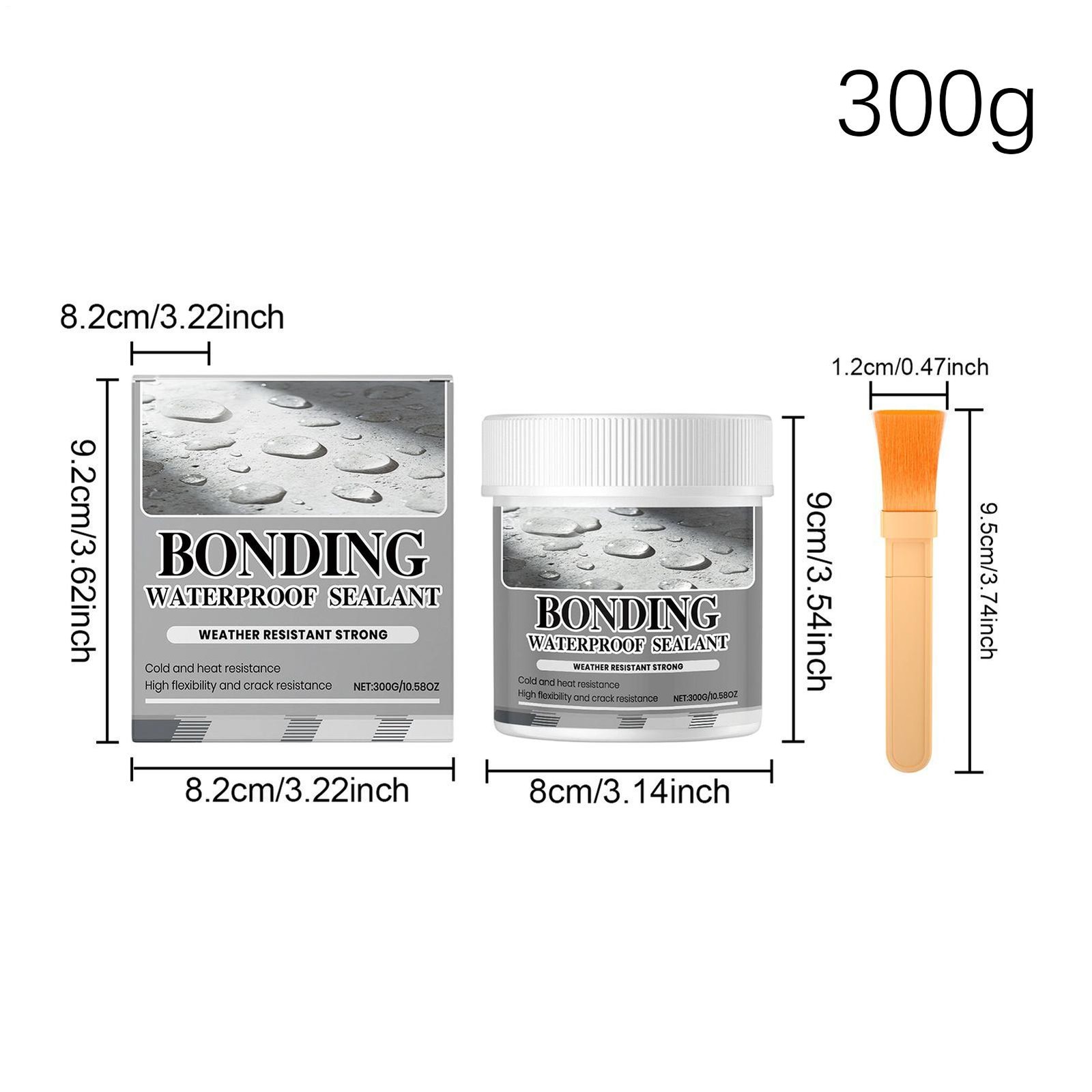 Upgrade Invisible Waterproof Agent, 2026 New 300g Super Strong Invisile