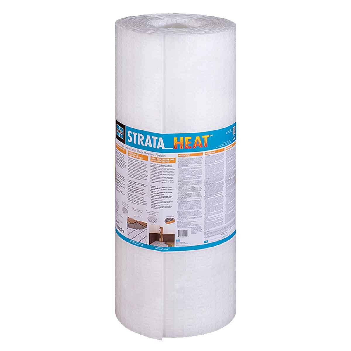 Laticrete 0179-0108-H Strata Heat Mat 108 Sq Ft, 1/8″ Thick Uncoupling Membrane