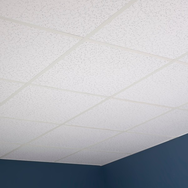 Genesis 74100 Printed Pro Ceiling Tile, 24 In W X 24 In L, 12 Pk