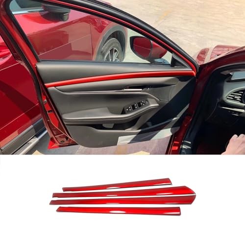 Car Accessories Fit for 2019 2020 2021 2022 2023 2024 2025 Mazda 3 Axela Red
