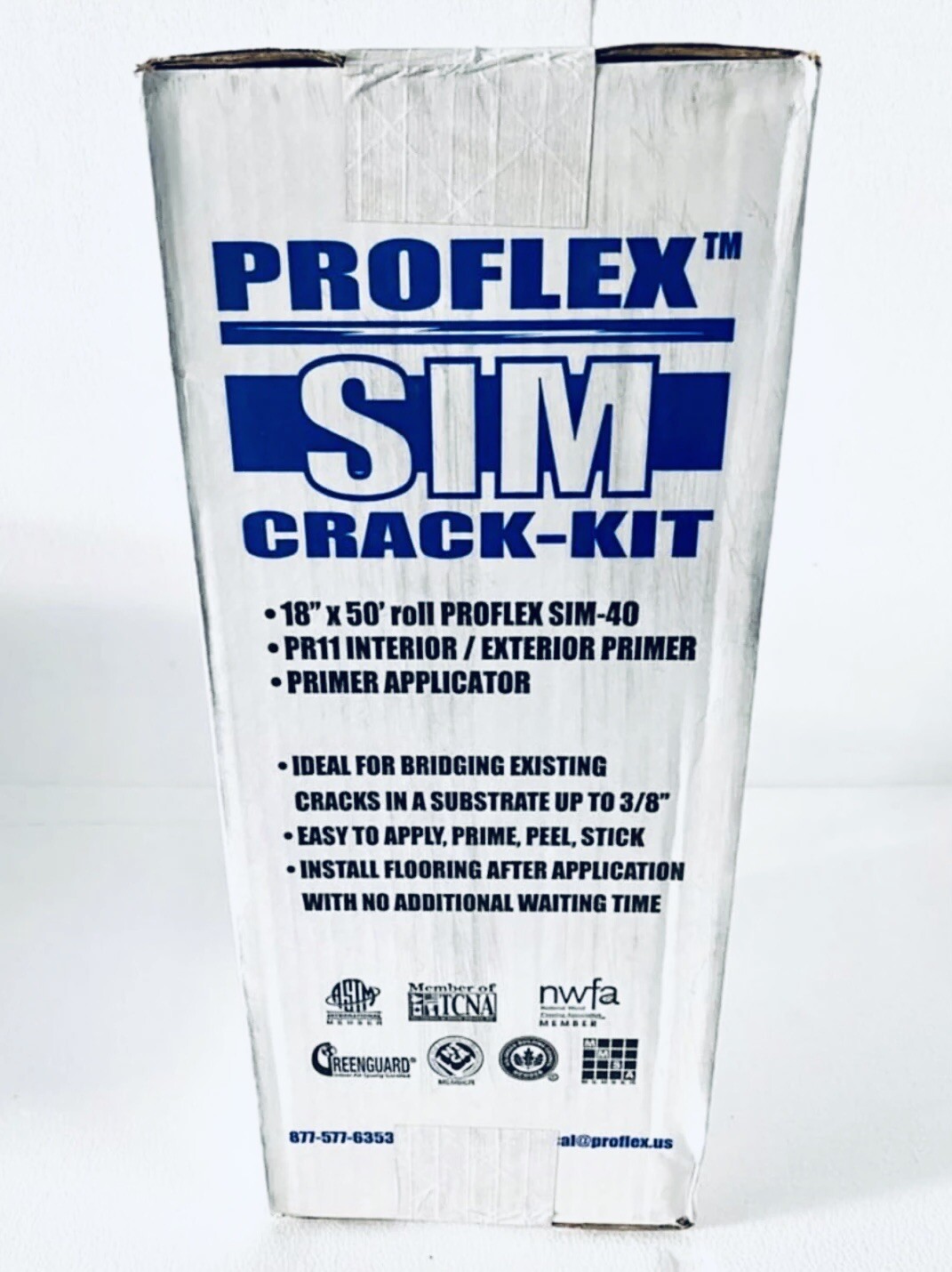 New Proflex 18″x50′ Roll 40 mil Underlayment -Tile, Stone, Brick & Wood Flooring