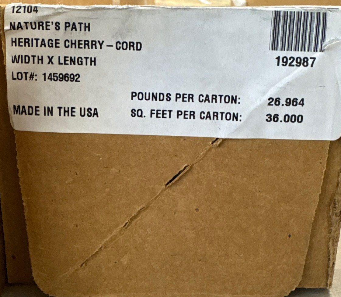 Mannington Vinyl LVP 12104 Nature’s Path Heritage Cherry Cordovan 4×36 v2