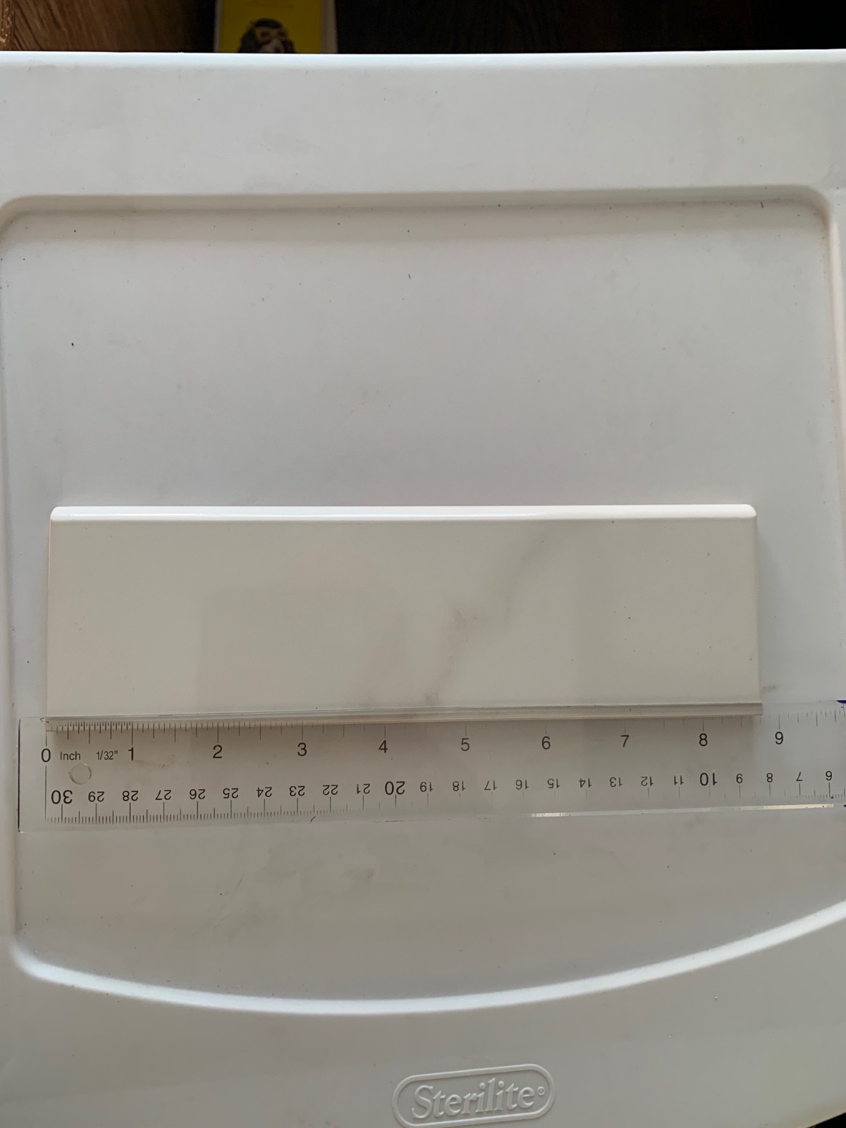11 pieces white bull nose edge tile 2.75″ x 8.75″ gloss finsih