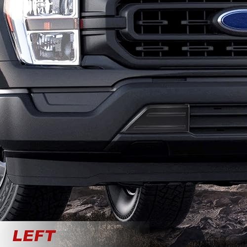 Front Bumper Guards Pads for 2021-2023 Ford F-150, Black Bumper Anti-Scratch
