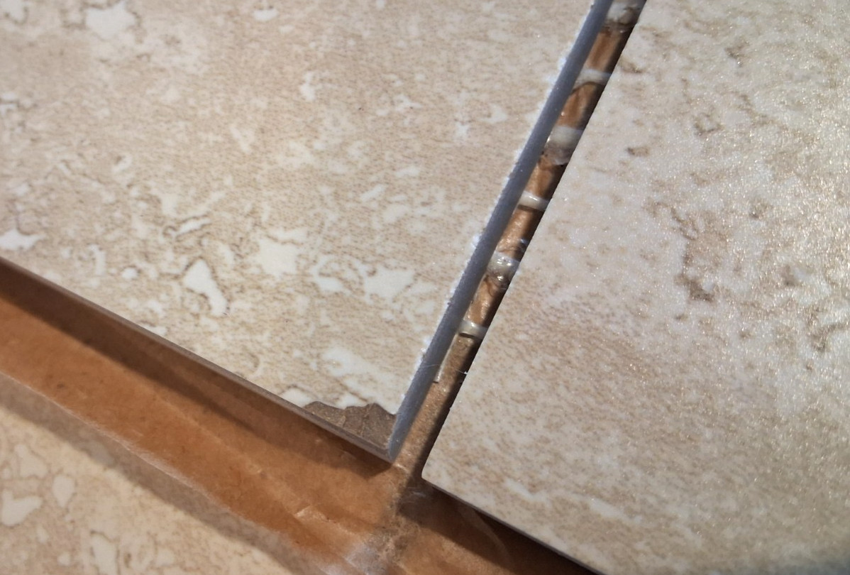 FLORIDA TILE TRAVERTINO BIANCO 12″ x 12″, EACH TILE PIECE IS 2.25″ x 2.25″