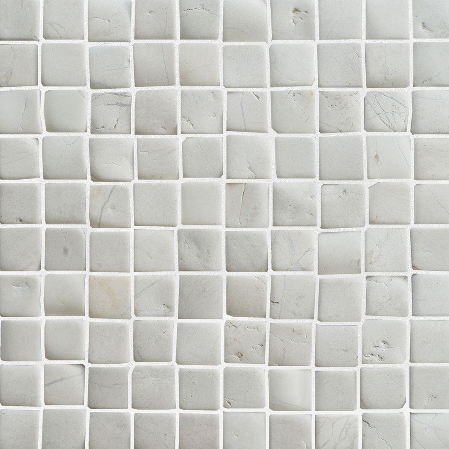 Molar 3 White Natural Stone Mosaic Wall & Floor Tile ($16.34/SqFt)