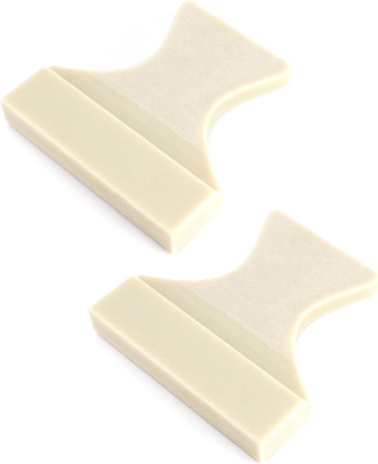 Tapping Block Set for Laminate & Wood Floors, 2 Pack Nylon, V/L Slots, Large Pro