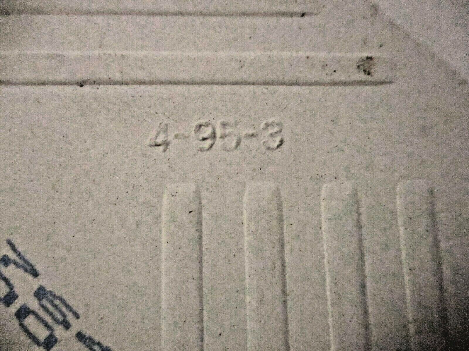 1 Wall Tile US Ceramic 724764 091004 Gloss Light Pale Pink 4-1/4″ Vintage 1990s