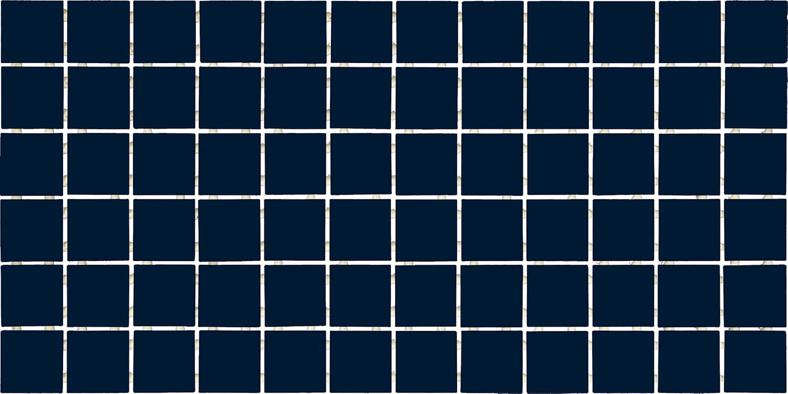 Navy Semi-Gloss 2″ x 2″ Ceramic Mosaic for Backsplashes & Walls (12 PC)