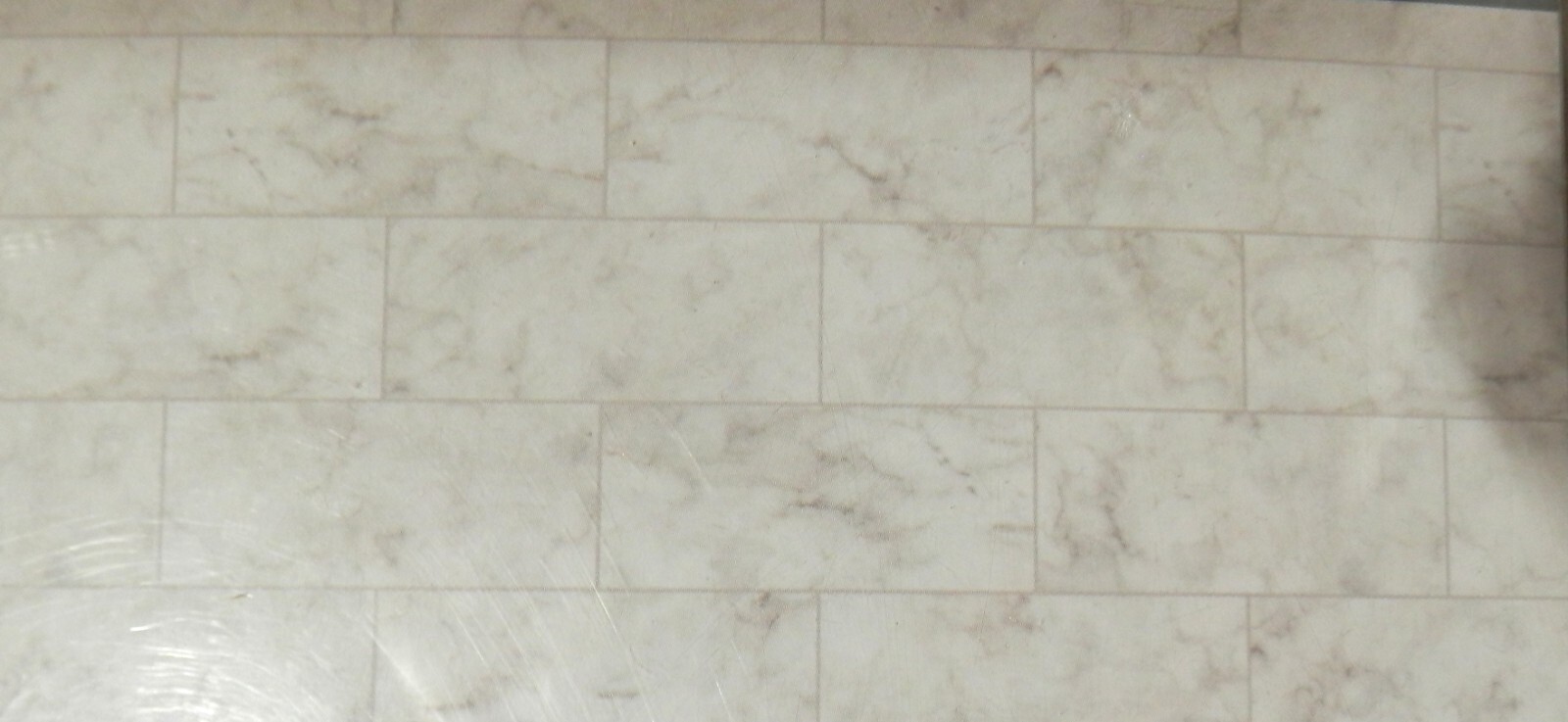 In Home 18″ x 9′ Removeable Marble Tile Peel & Stick Backsplash # NH3394