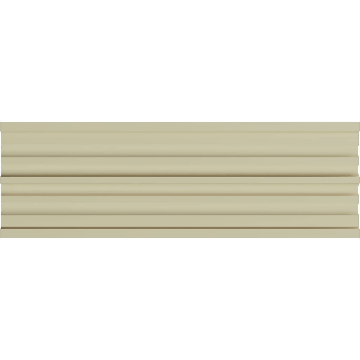 Fluted Window Door Casing 7×78 3/4×1 Inch Primed Wood Interior Molding