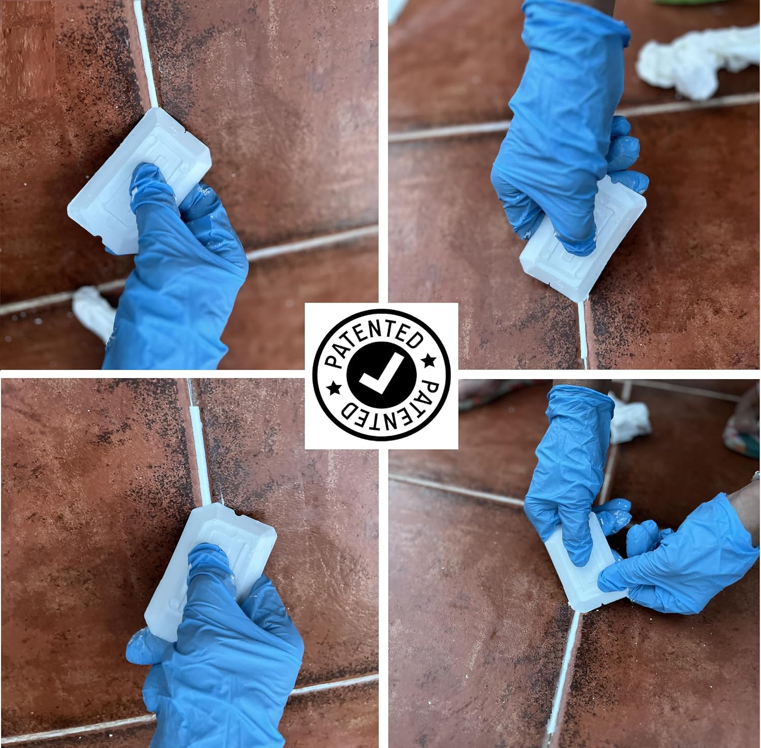 Waterproof Tile Grout Sealer Kit, Premixed Grout Sealant for Shower & Tub, Ba…