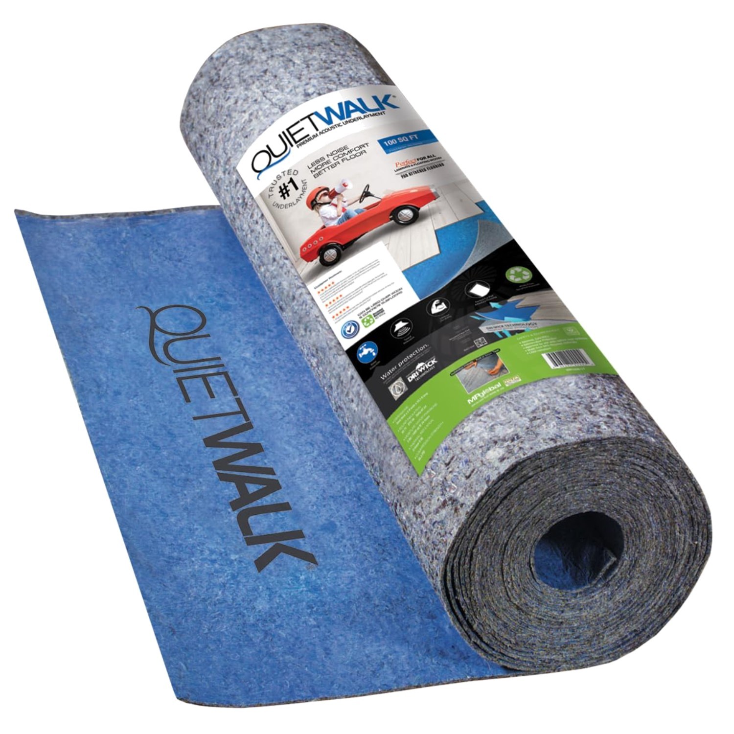 Sound Absorbing Underlayment – Approved for Pre-Attached Pad