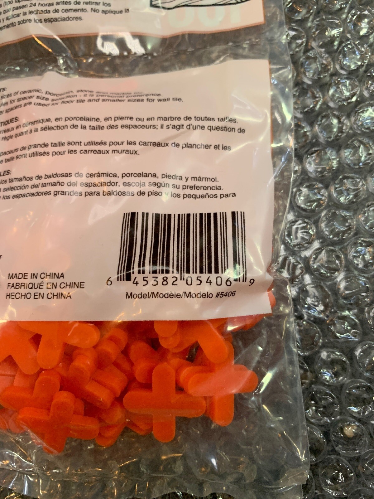 Tavy Basix Cross Tile Spacers 1/4in 6mm 100pc Pack Brand New