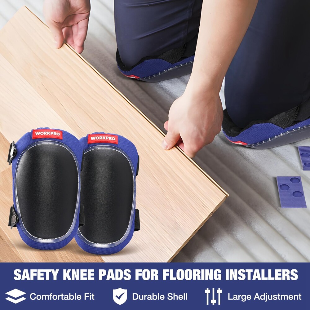 WORKPRO 13″ Flooring Cutter/Laminate Flooring Installation Tools Knee Pad Spacer
