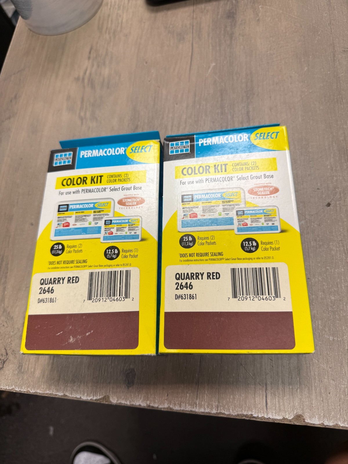 LOT OF 2 Permacolor Select Color Kit 2 Pack QUARRY RED 2646 NEW