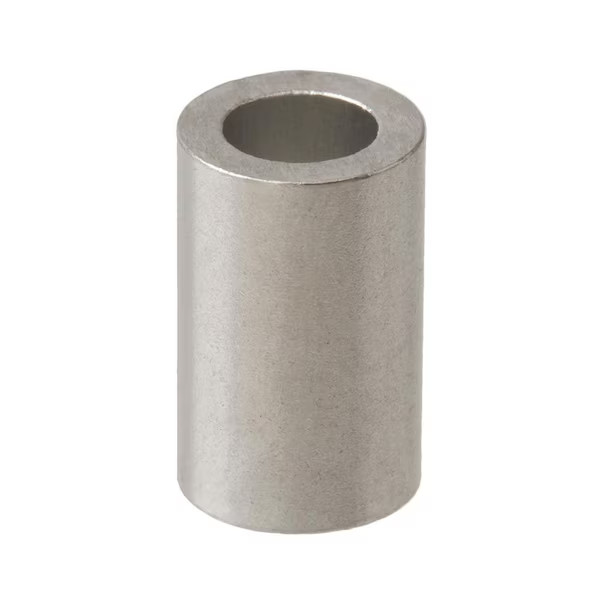 10 Piece Everbilt #6 x 1/4 O.D. x 3/8 in. Corrosion Resistant Aluminum Spacer
