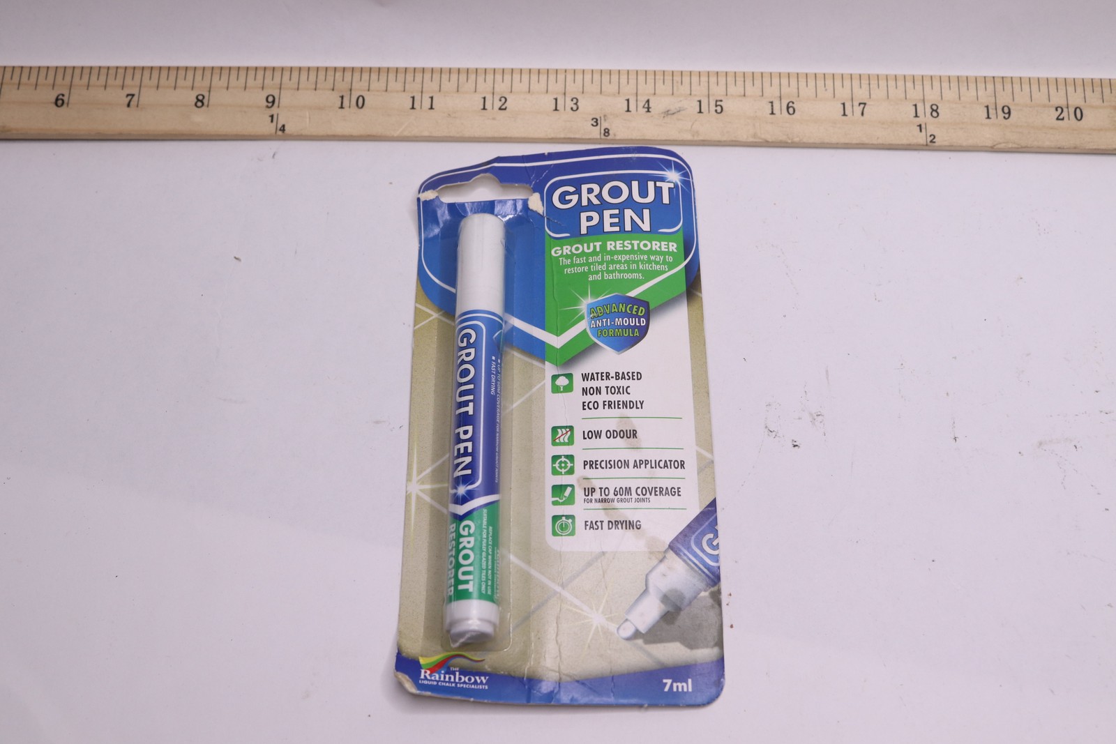 Rainbow Chalk Grout Pen White Tile Paint Marker Waterproof Colorant and Sealer